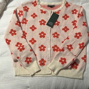 Brand New Button Up Sweater